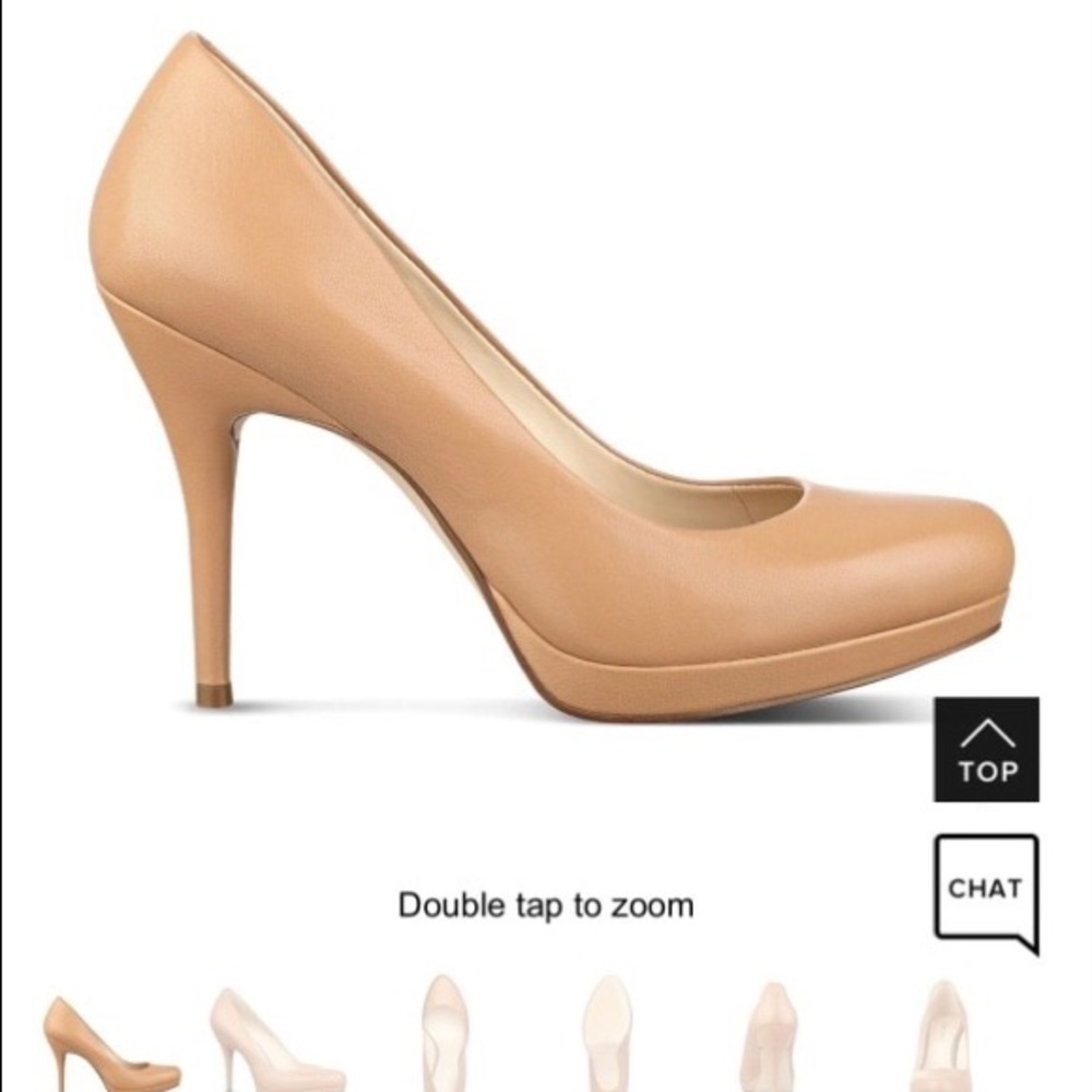 Nine West Kristal Platform Pumps - Size 8.5